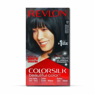 REVLON  HAIR COLOR 12 NATURAL BLUE BLACK