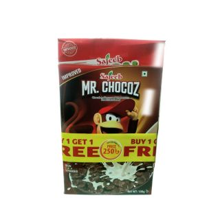 CORN FLAKES SAJEEB BUY 200 GM GET MR. CHOCOZ 100 GM FREE