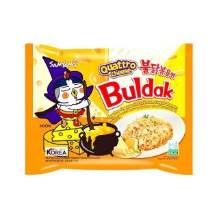 NOODLES SAMYANG BULDAK QUATTRO CHEESE HOT CHICKEN FLAV. 145 GM