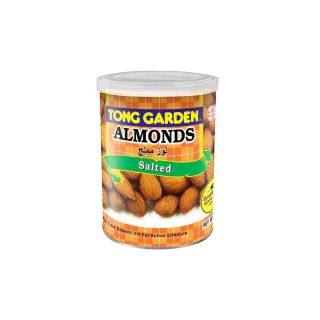 ALMOND NUT TONG GARDEN SALTED 140 GM CAN